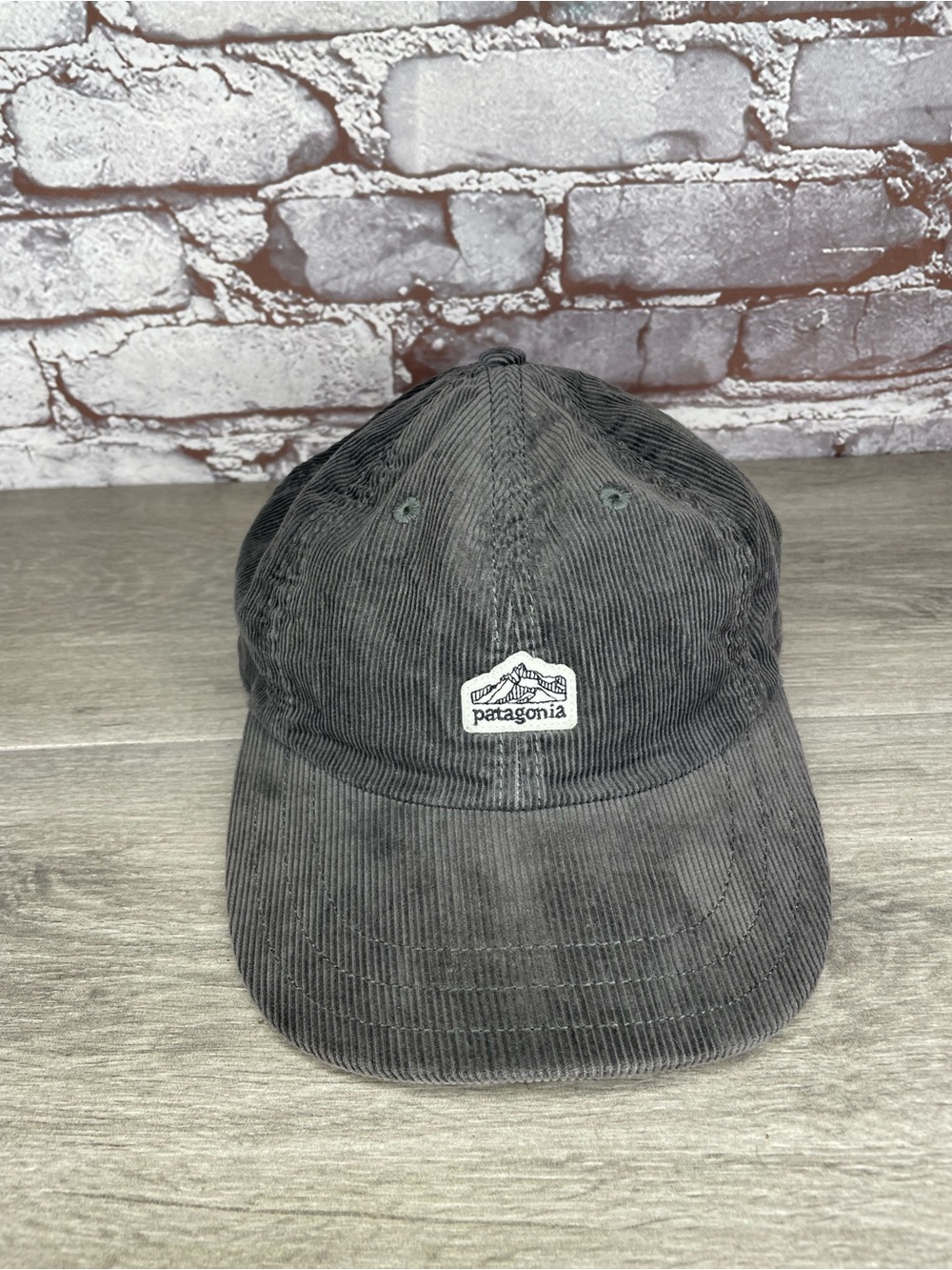 Patagonia 33535FA21 Gray Corduroy Cap One Size Fits All